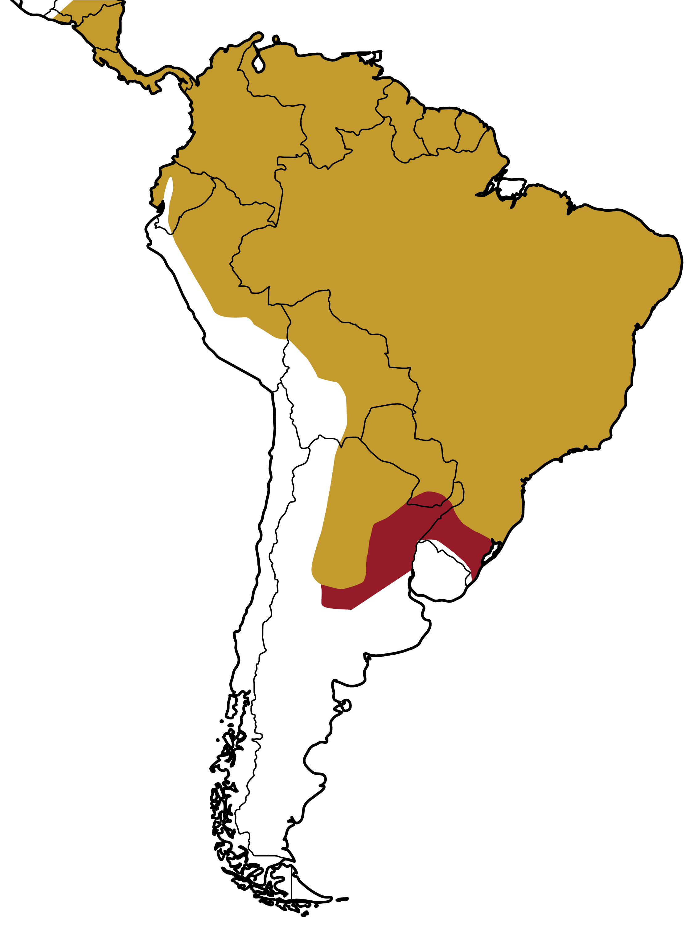 Mapa Distribuição Geográfica