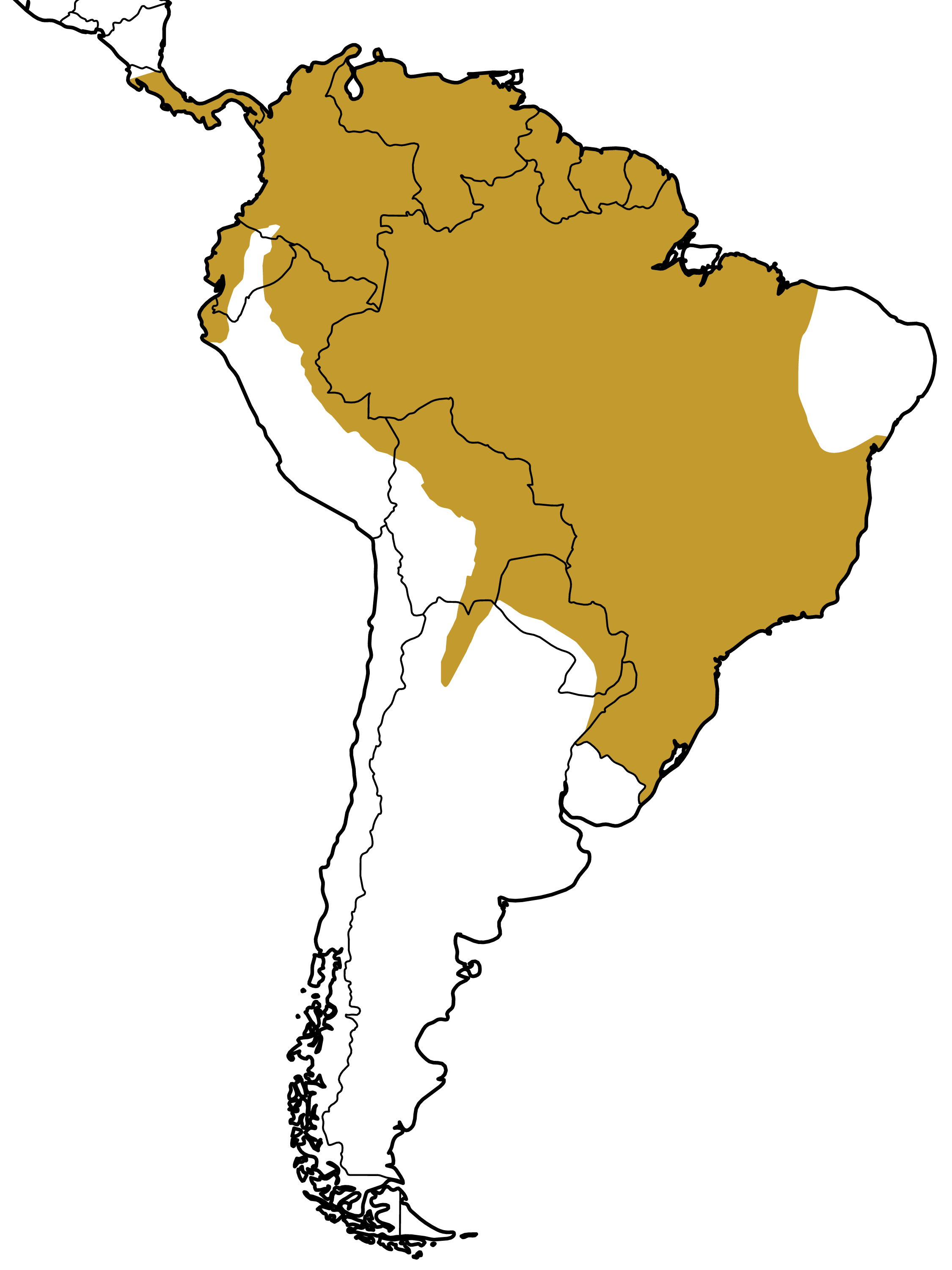 Mapa Distribuição Geográfica