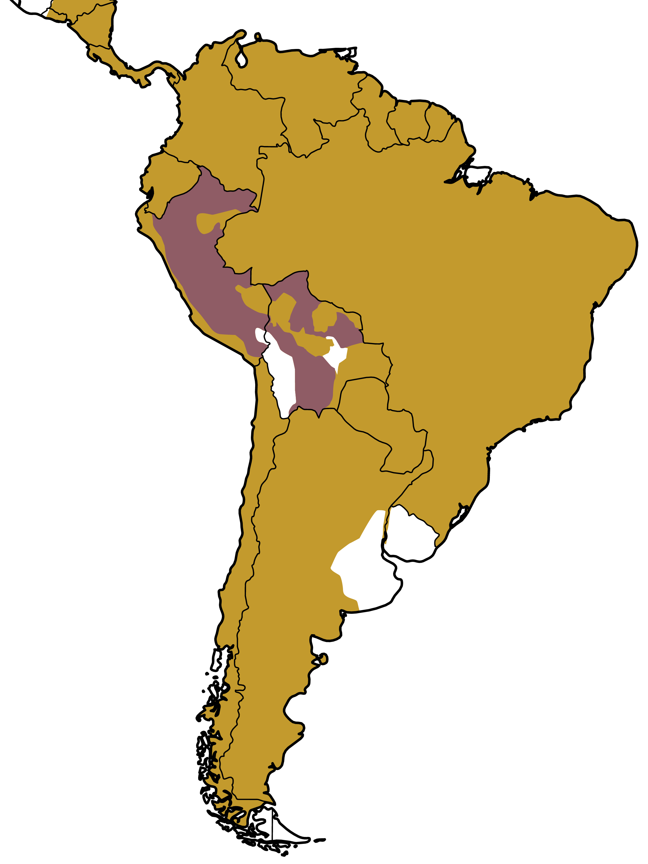 Mapa Distribuição Geográfica