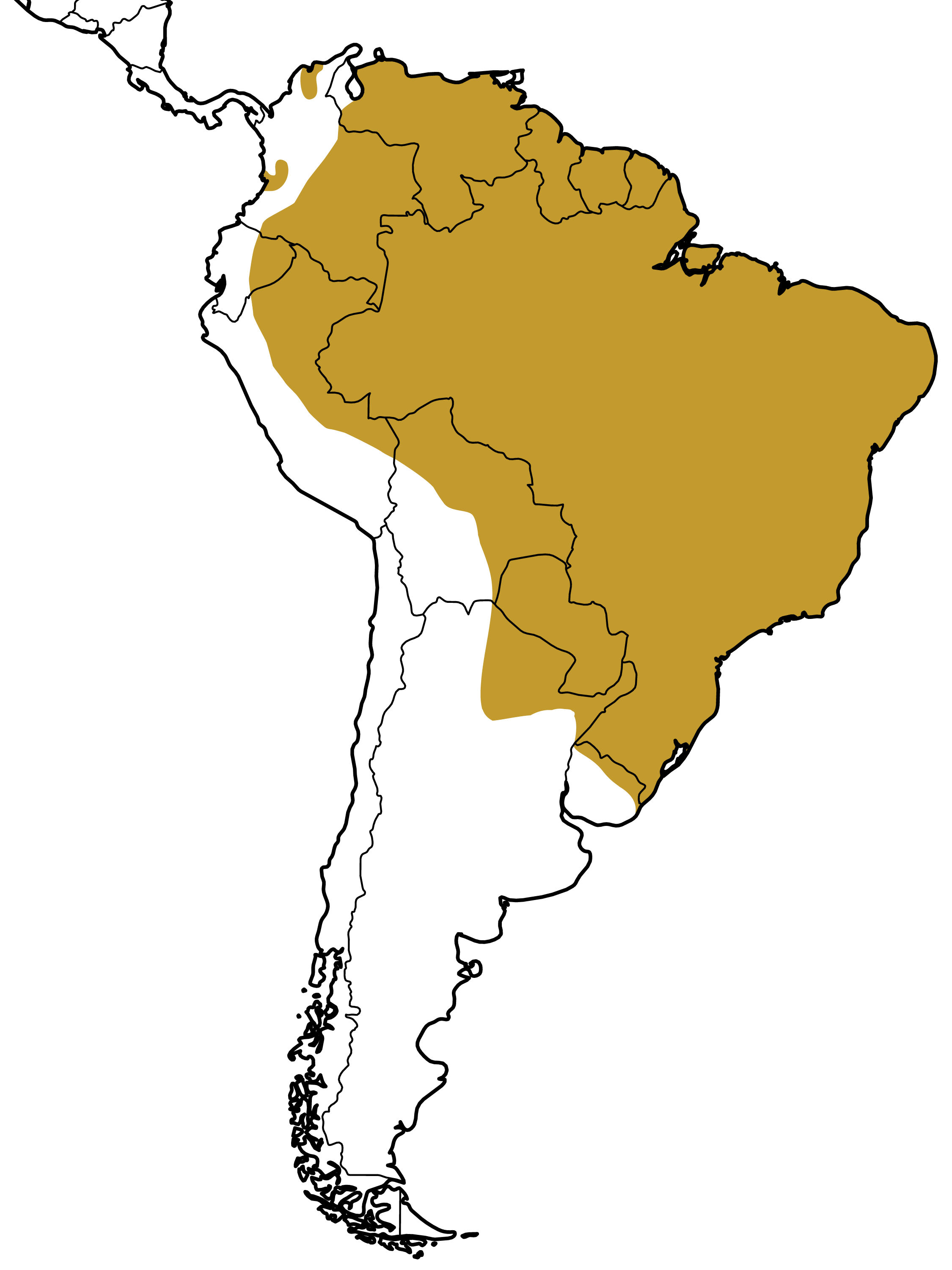 Mapa Distribuição Geográfica