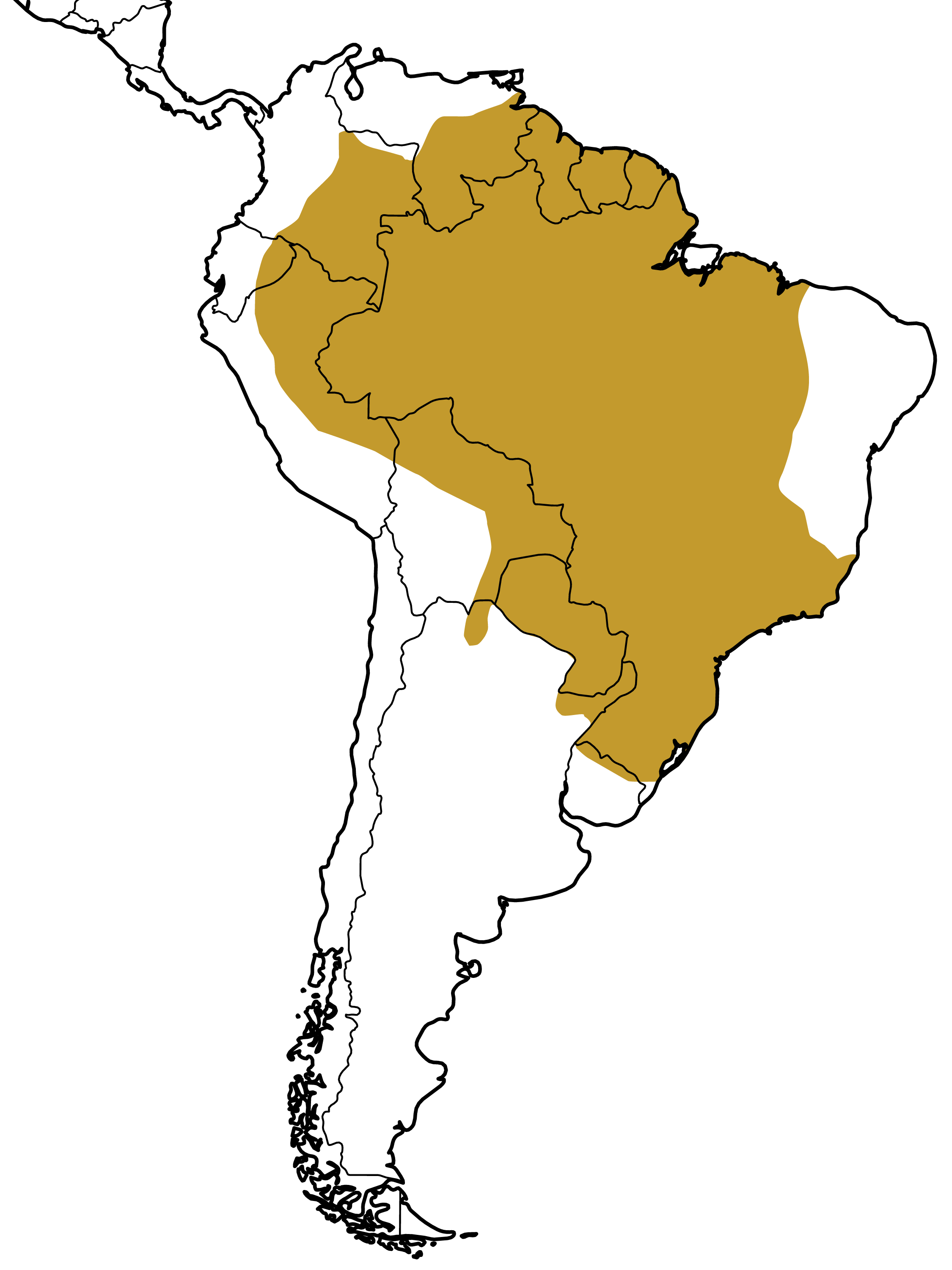 Mapa Distribuição Geográfica